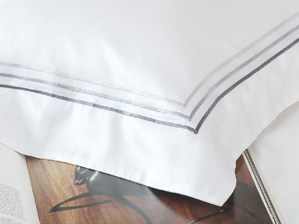 Lenjerie King Size Trio Antracit (Bumbac Egiptean) - 2 | YEO