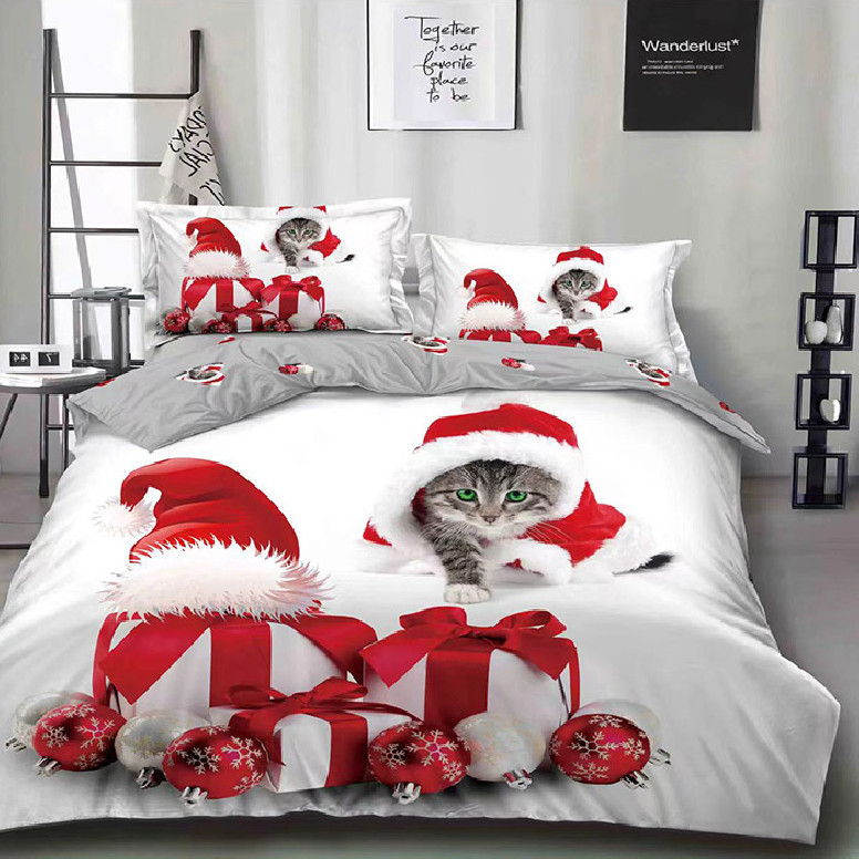 Lenjerie Mos Craciun Noel V16 6 Piese (Finet)