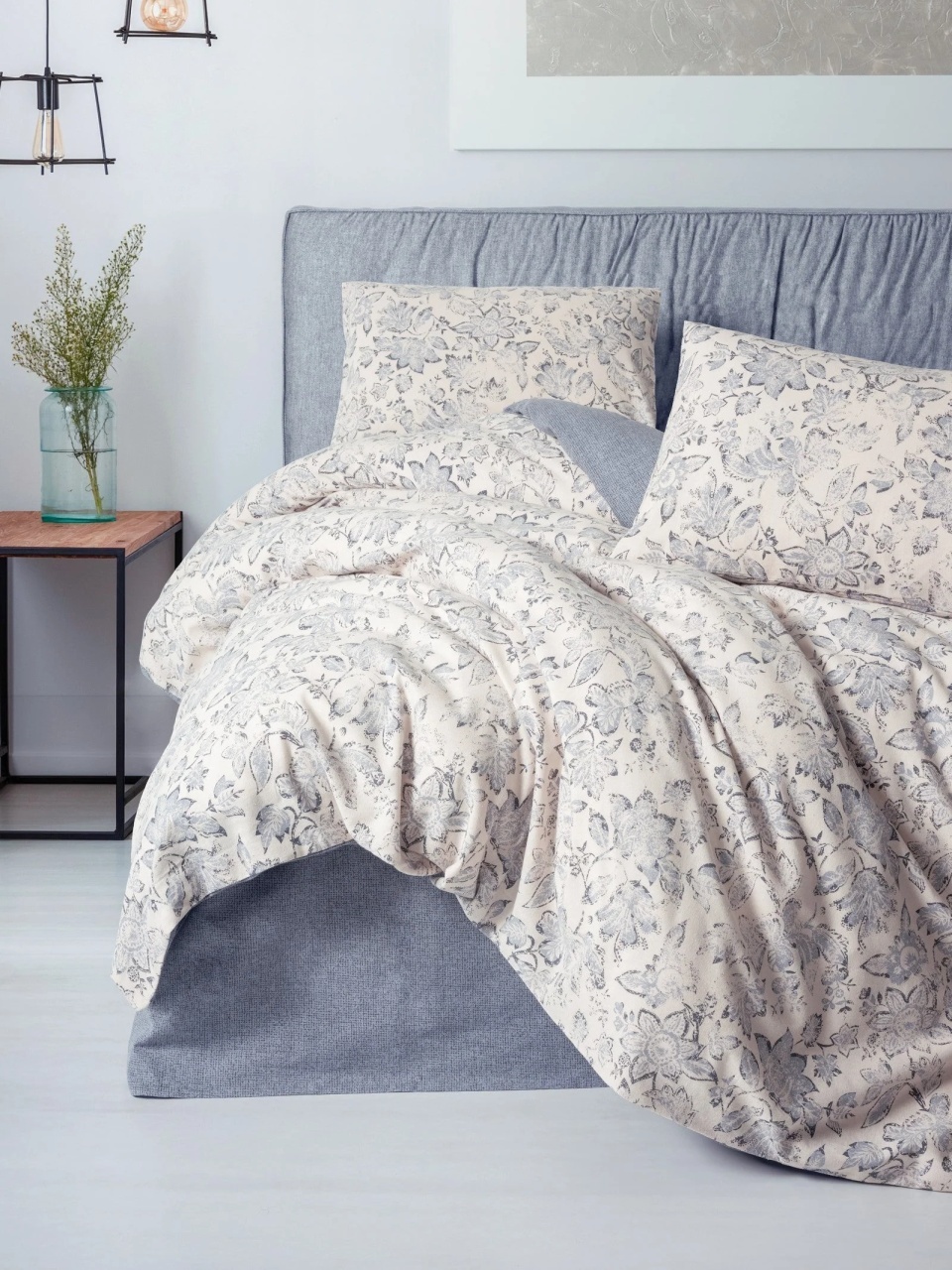 Lenjerie Ruby Antracit (Bumbac 100%)