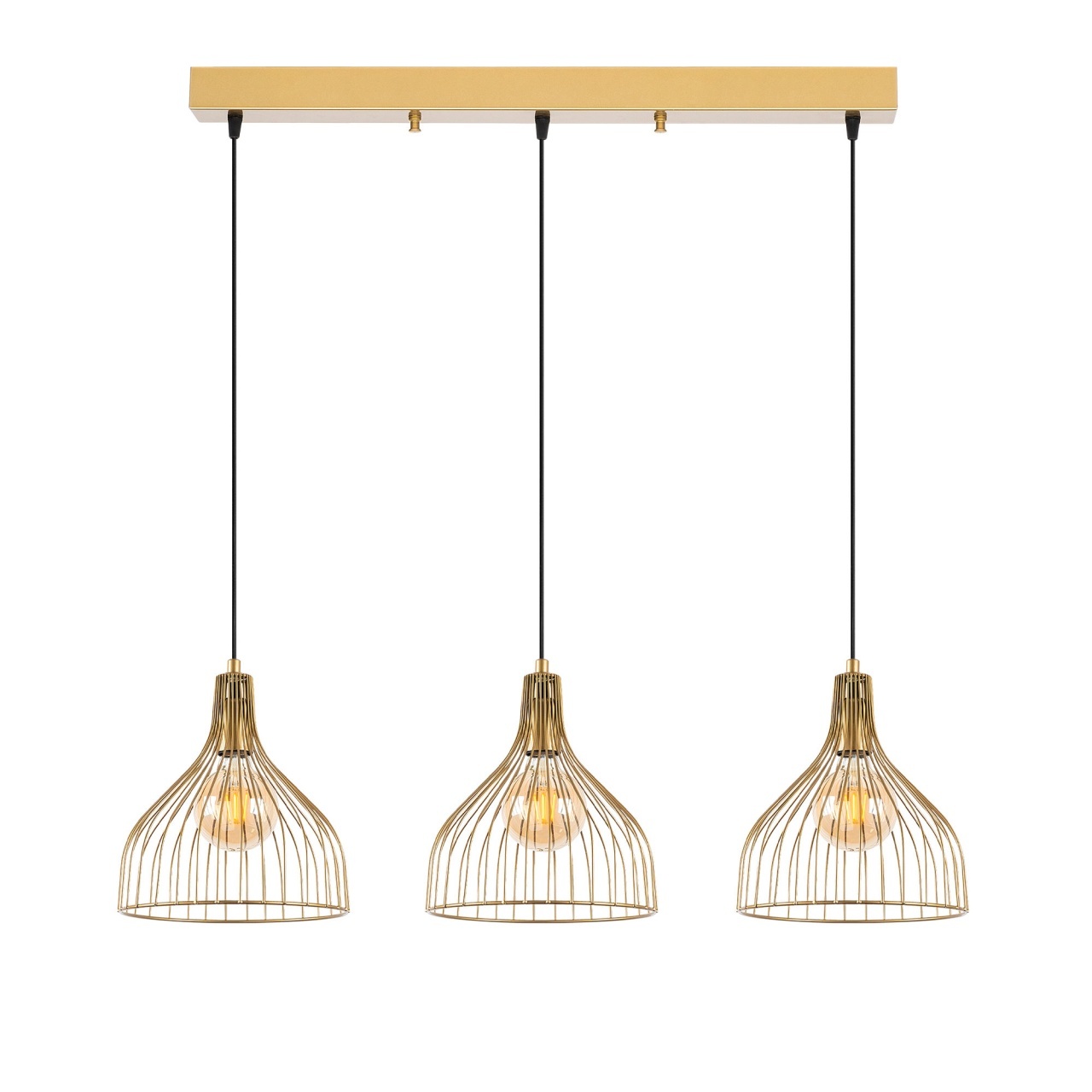 Lustra Cafu Auriu 94x25x121 cm - 4 | YEO