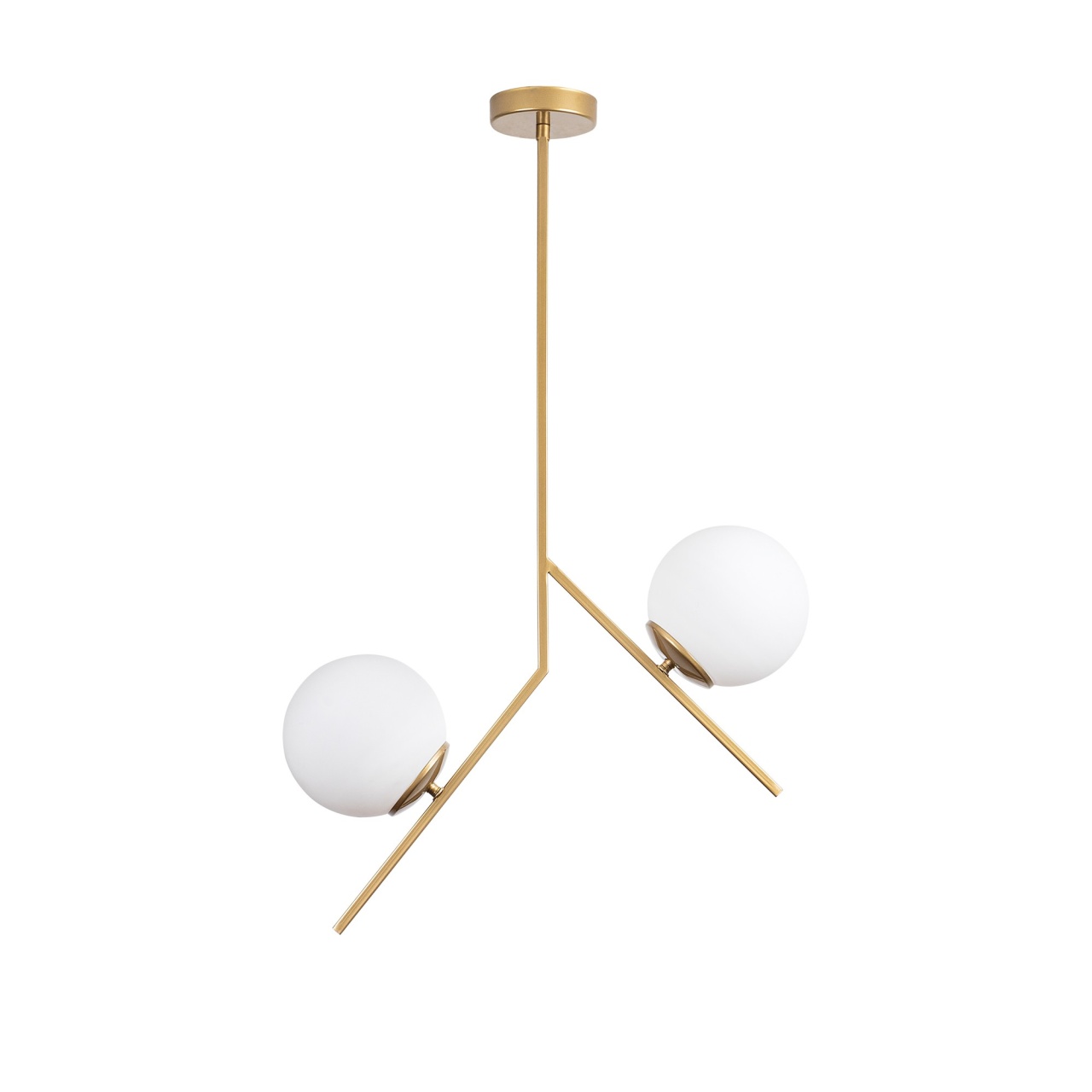 Lustra Dolunay Auriu 15x15x74 cm - 3 | YEO