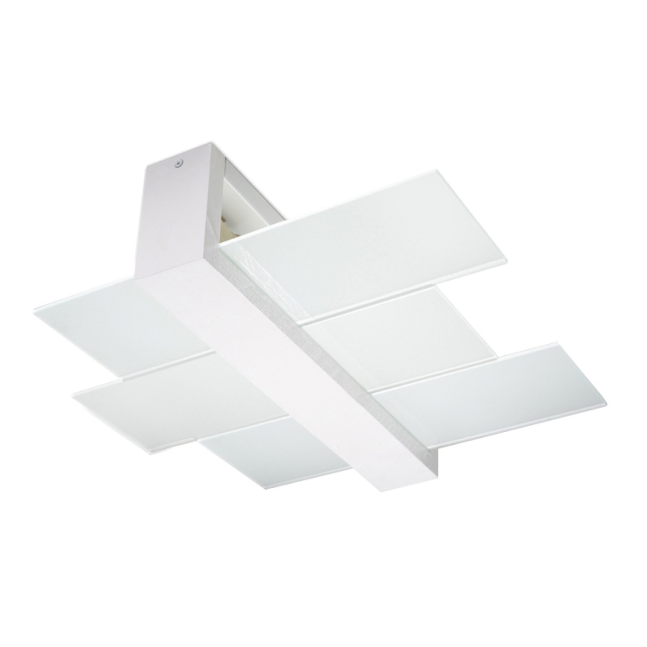 Lustra Feniks Alb 43x43x12 cm