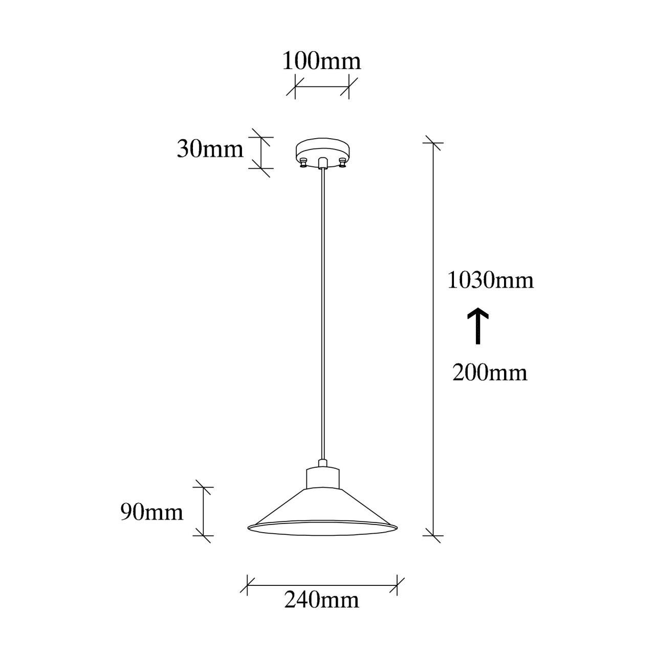 Lustra GMN-00003 Albastru 103x24x103 cm