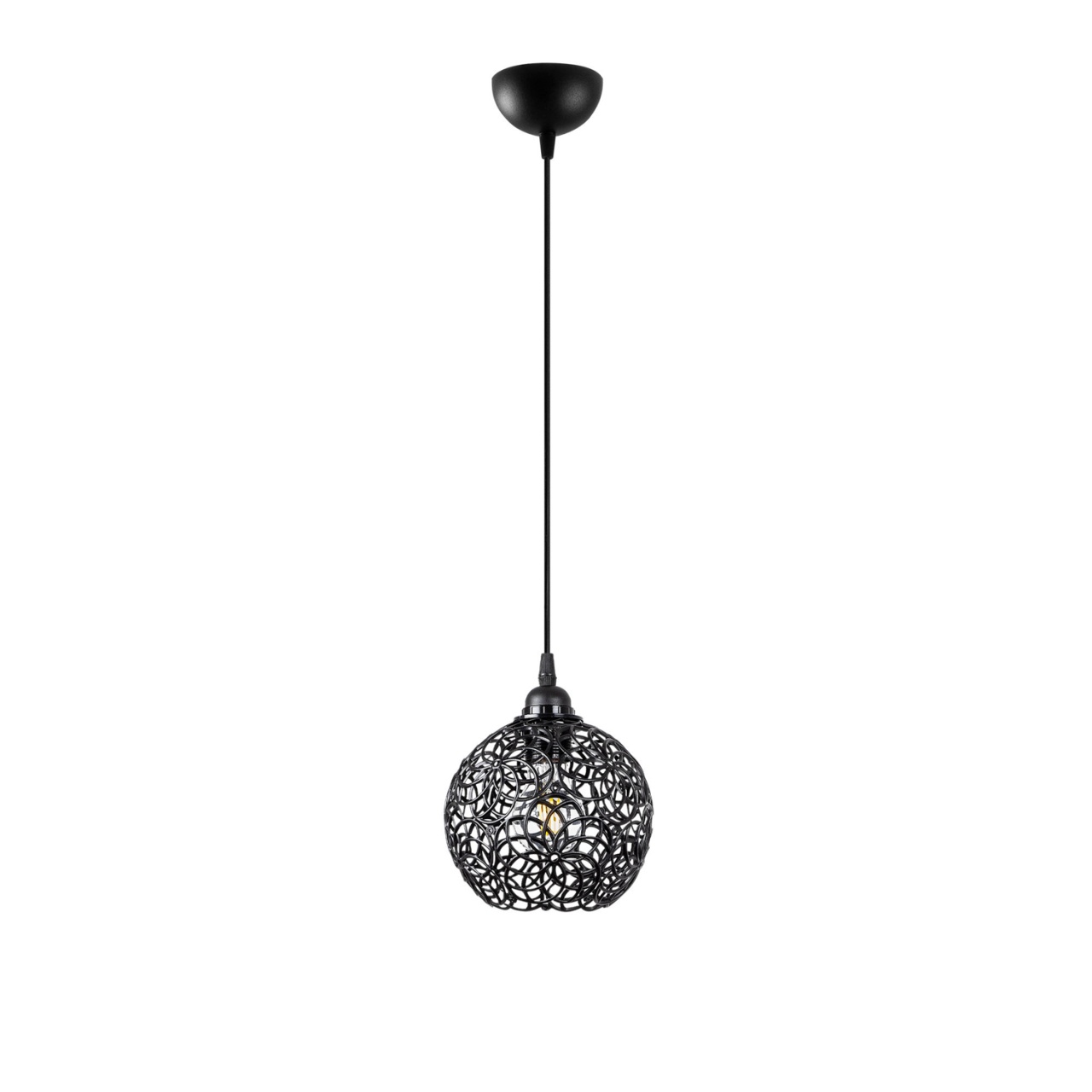 Lustra Hay Negru 17x17x118 cm - 4 | YEO