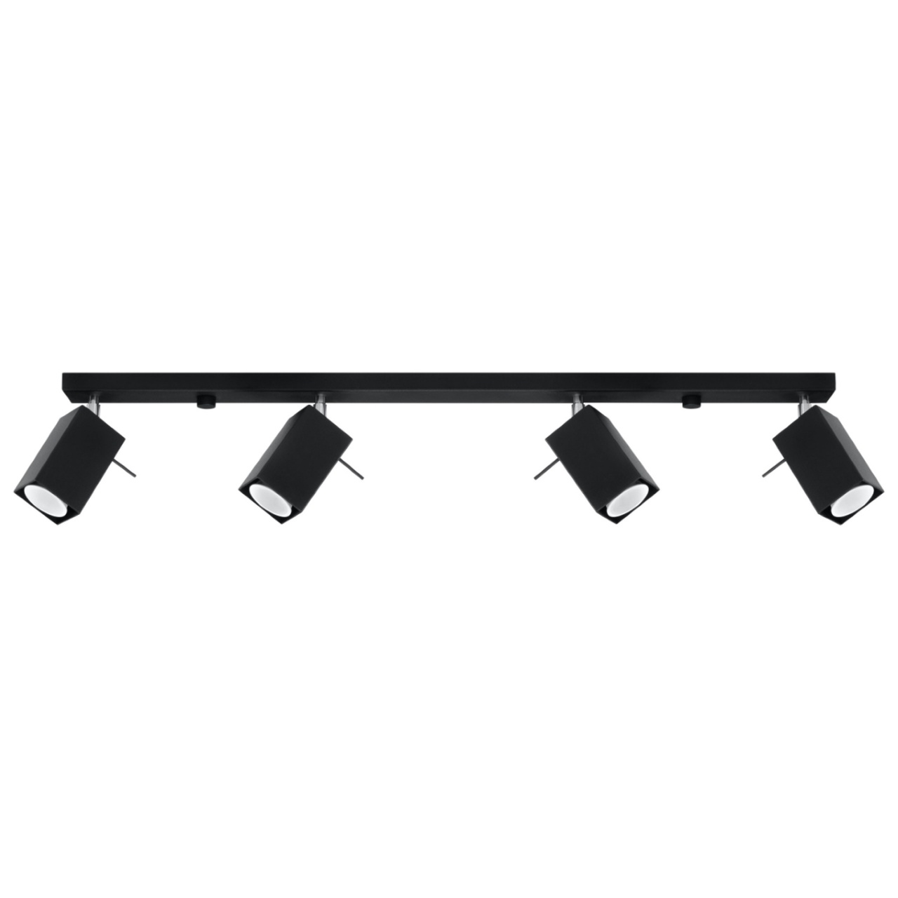 Lustra Merida Negru 80x6x16 cm