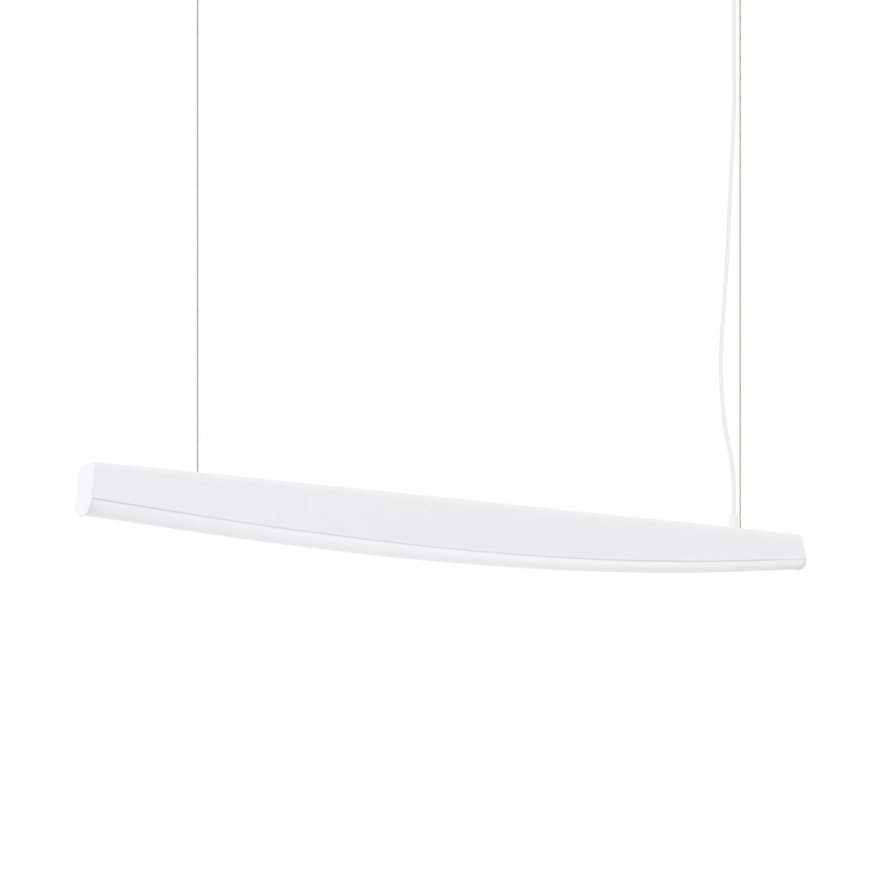 Lustra suspendata LED Jorun 120 Alb 4000K 120x3x210 cm