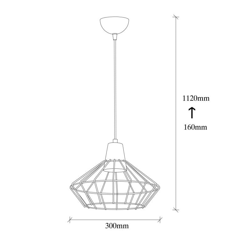 Lustra Wire - 2282 Vintage - 2 | YEO