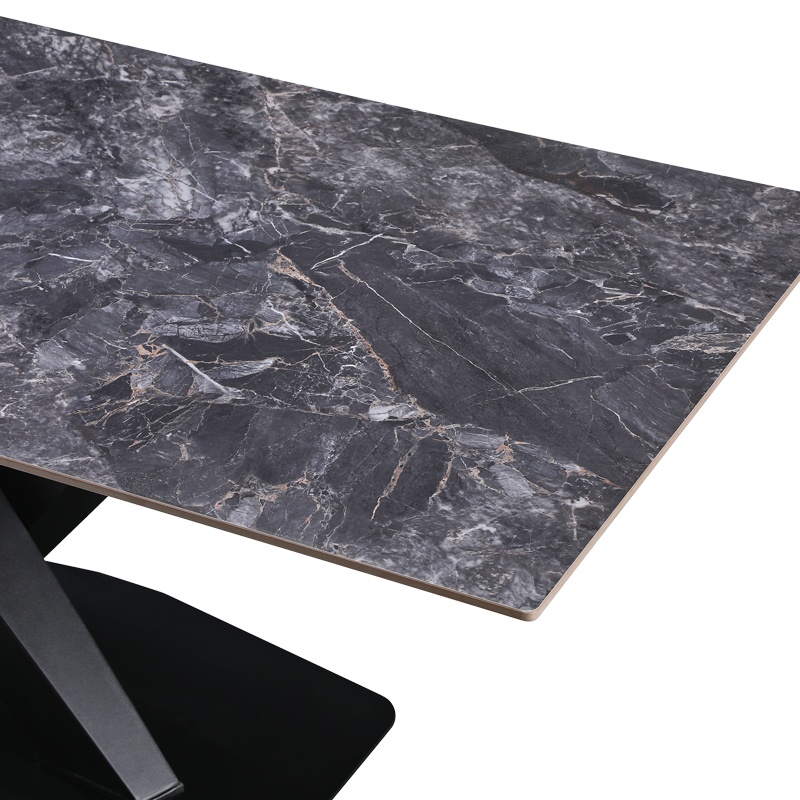 Masa de bucatarie Tafel, Pako World, Negru, 180x90x76 cm - 3 | YEO