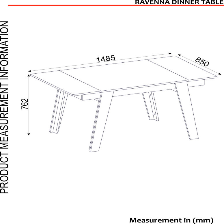 Masa Dining Ravenna - Alb - 6 | YEO