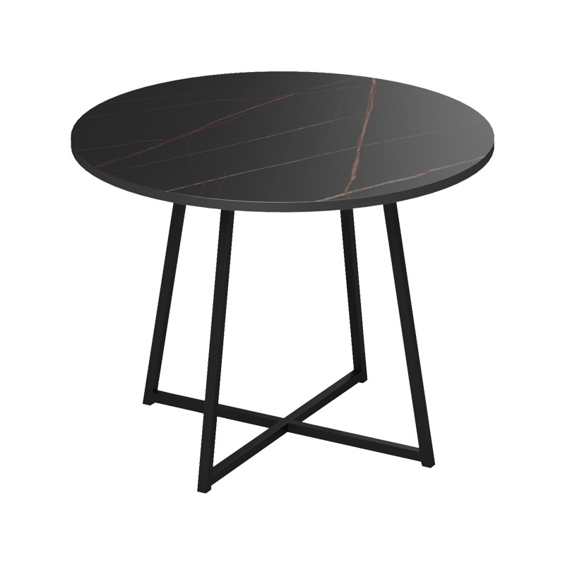 Masa Sarah I Negru 100x100x76 cm - 2 | YEO