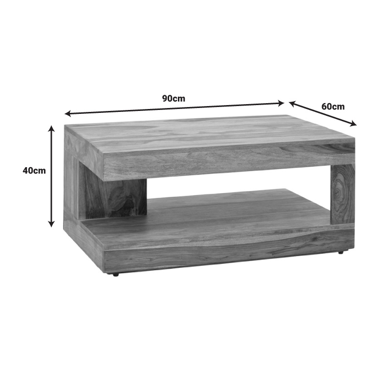 Masa Volino, Pako World, Nuc, 90x60x40 cm - 1 | YEO