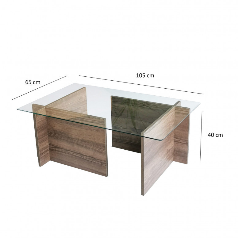 Masuta de Cafea Escape - Walnut