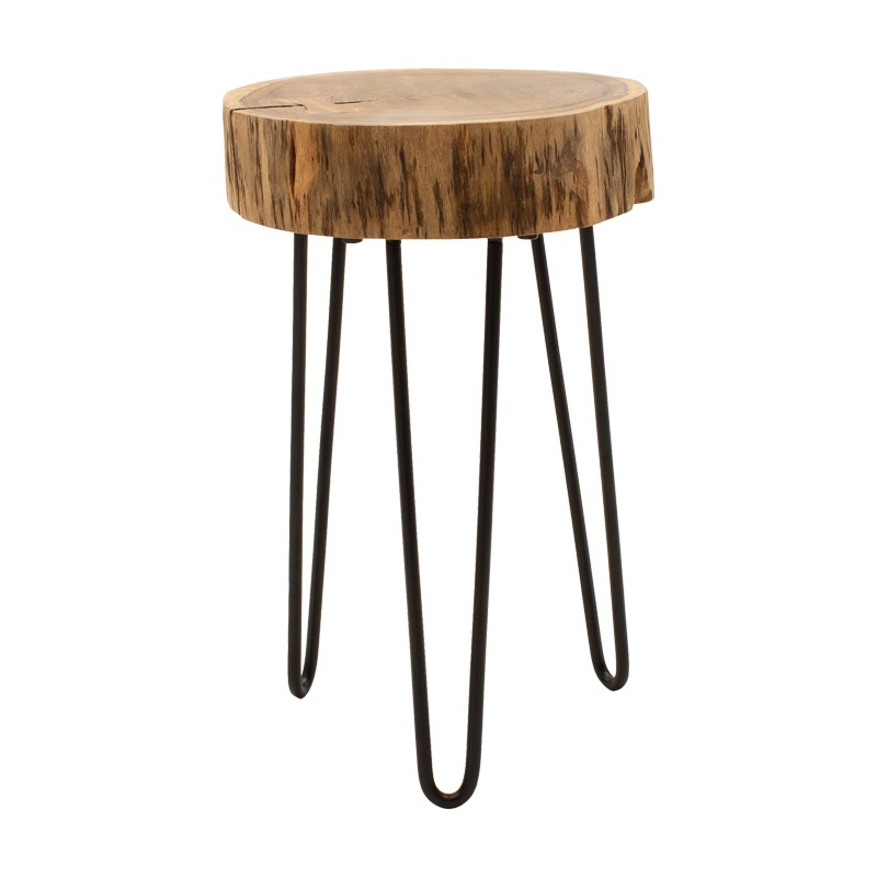 Masuta laterala Tripp I Natural 32x32x47 cm - 2 | YEO