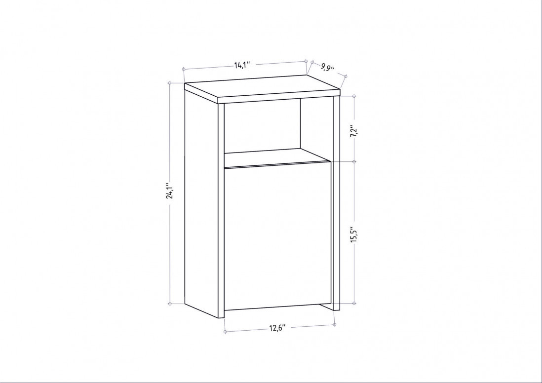 Noptiera Carlin - Oak - 5 | YEO