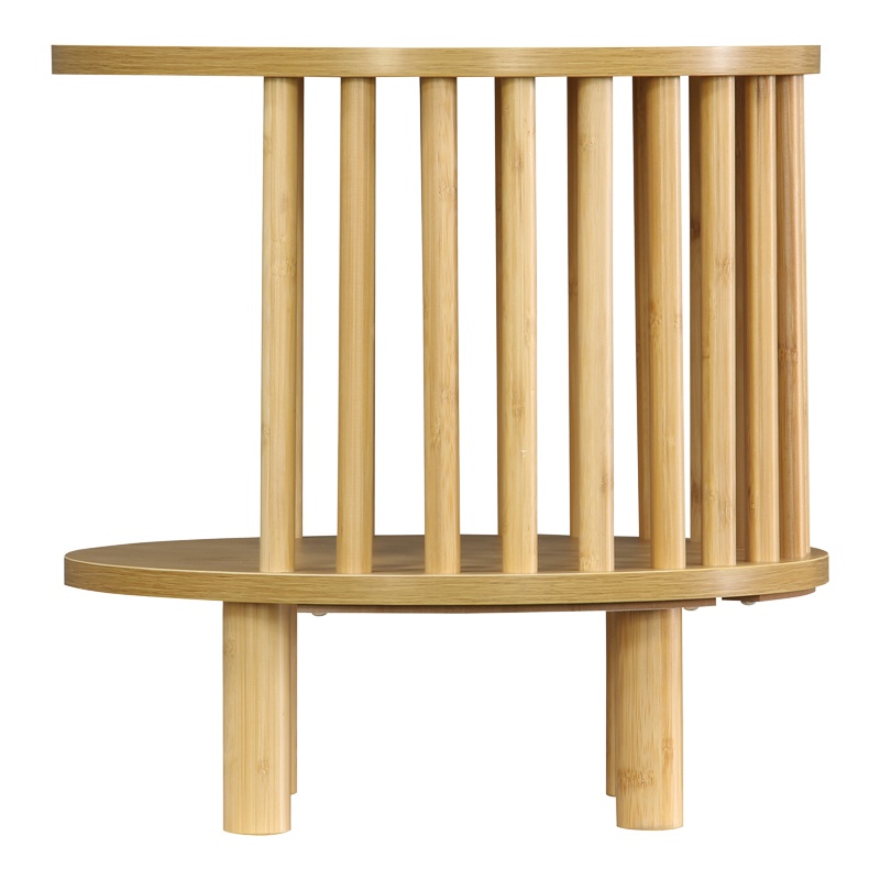 Noptiera Nodial, Pako World, MDF/Bambus, Natural, 40x40x40 cm - 1 | YEO