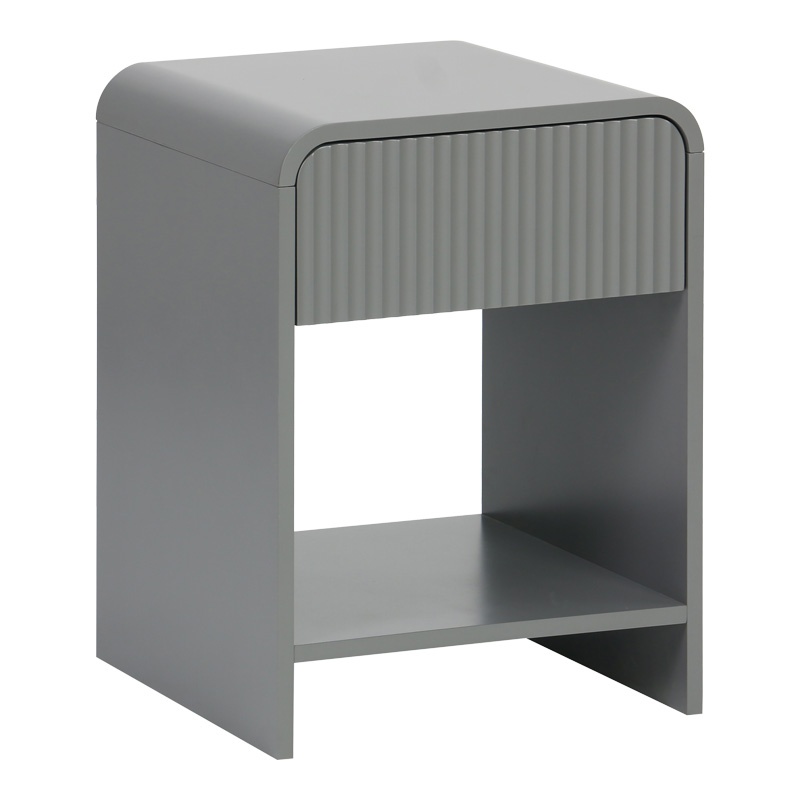 Noptiera Zeplen Gri 40x40x53 cm