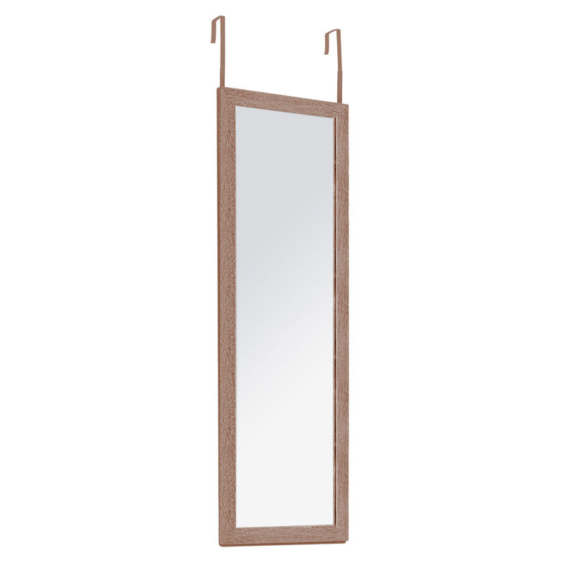 Oglinda usa PWD - 0113 MDF - aluminiu culoare lemn natural 35x2x109cm