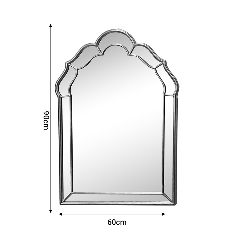 Oglinda Xoton aurie metalica 60x3x90 cm