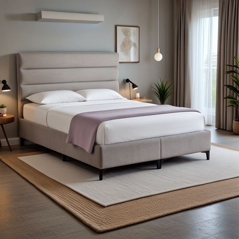 Pat textil Limit Pako World, Gri, 160x200 cm - 1 | YEO