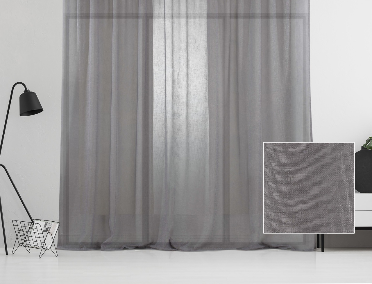 Perdea AS-10305 Gri 140x200 cm - 2 | YEO