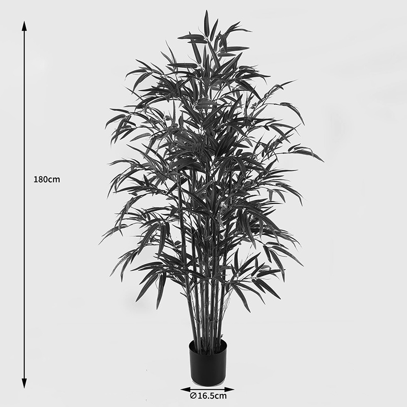 Planta decorativa cu ghiveci Rhapis Palm Verde 80x80x180 cm