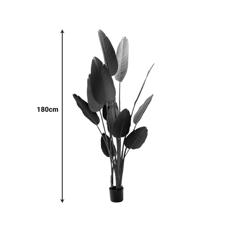 Planta decorativa Palm tree Verde 180 cm