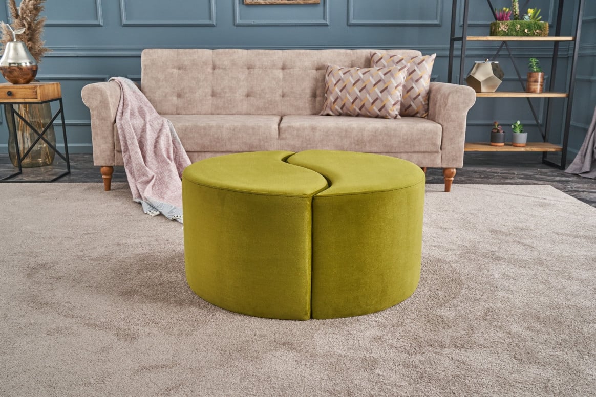 Pouf Alis, Verde - 1 | YEO