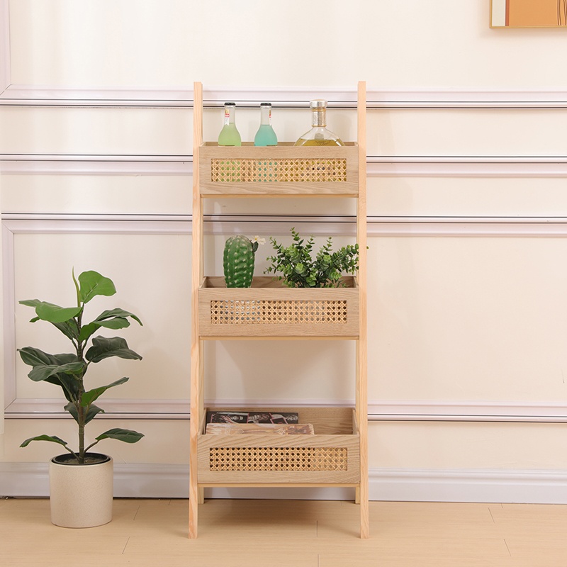 Raft baie, Scandy, Pako, Natural 44x37x110 cm - 3