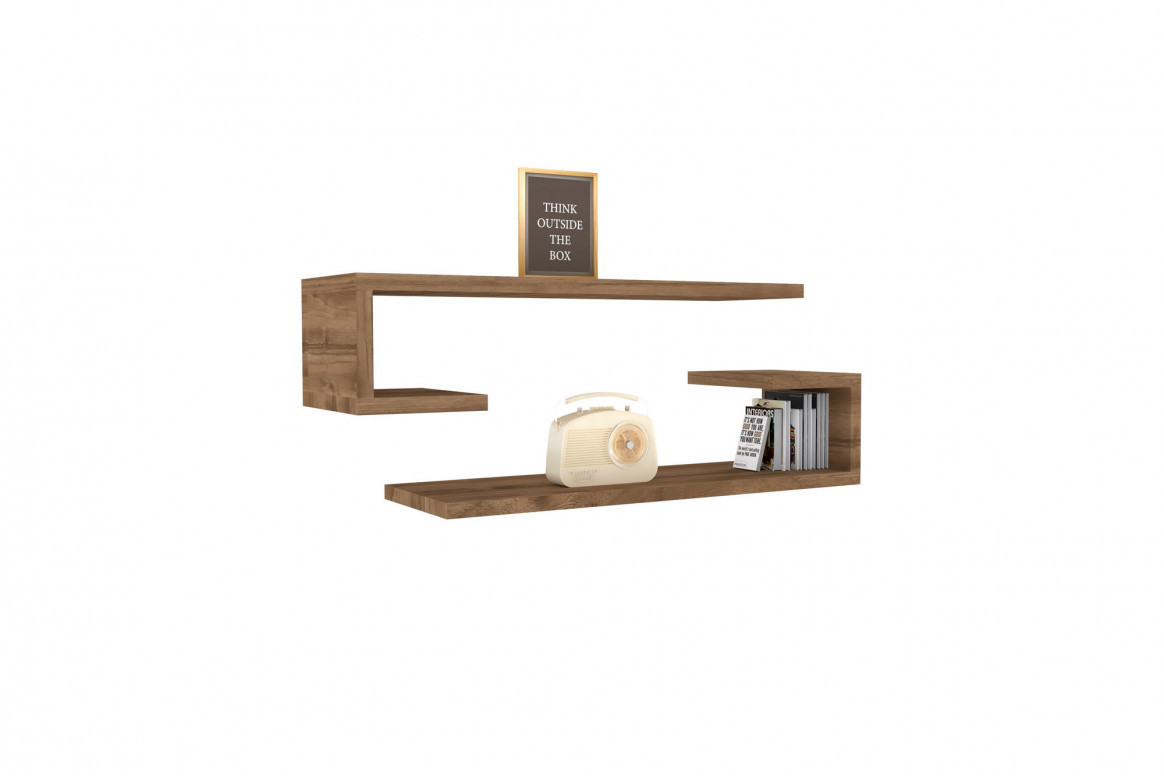 Raft de Perete Eldo - Walnut - 1 | YEO