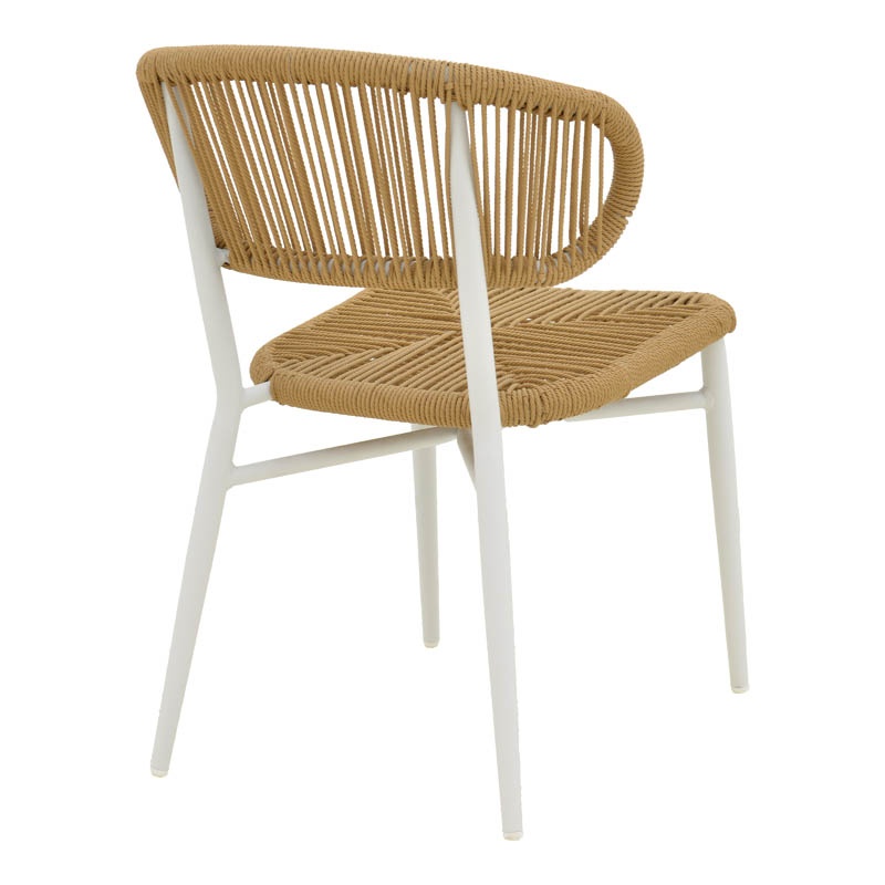 Scaun Agus, Pako World, Alb, 55x63x77 cm - 1 | YEO