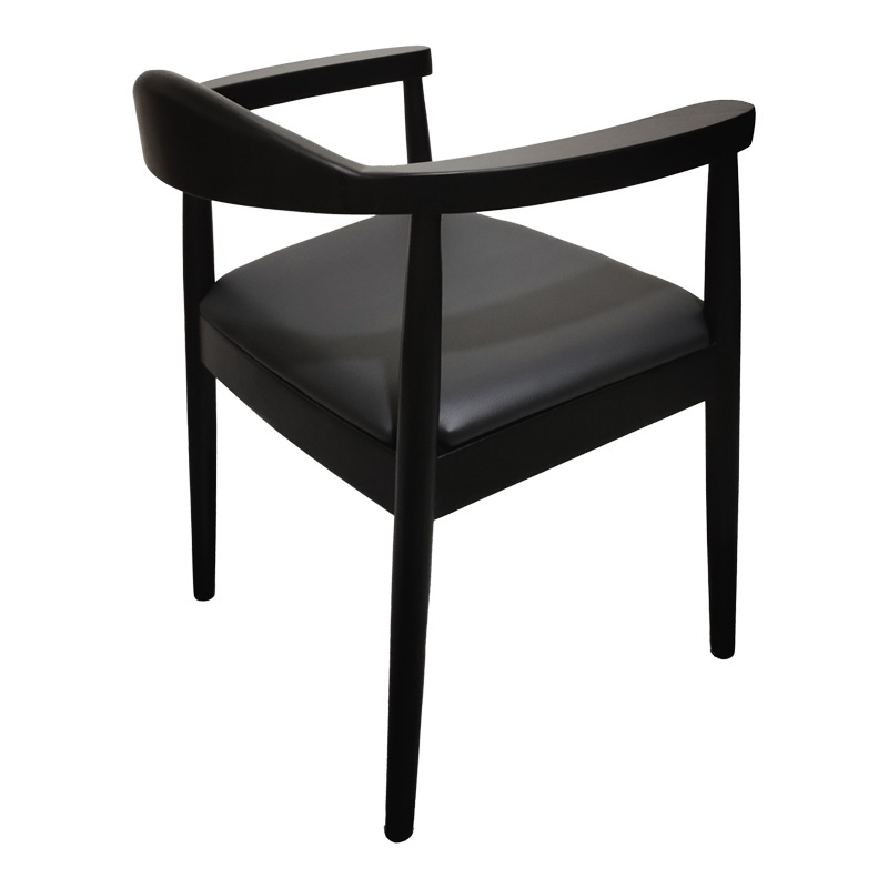 Scaun cu brate Joube Negru 59x48x73 cm - 2 | YEO