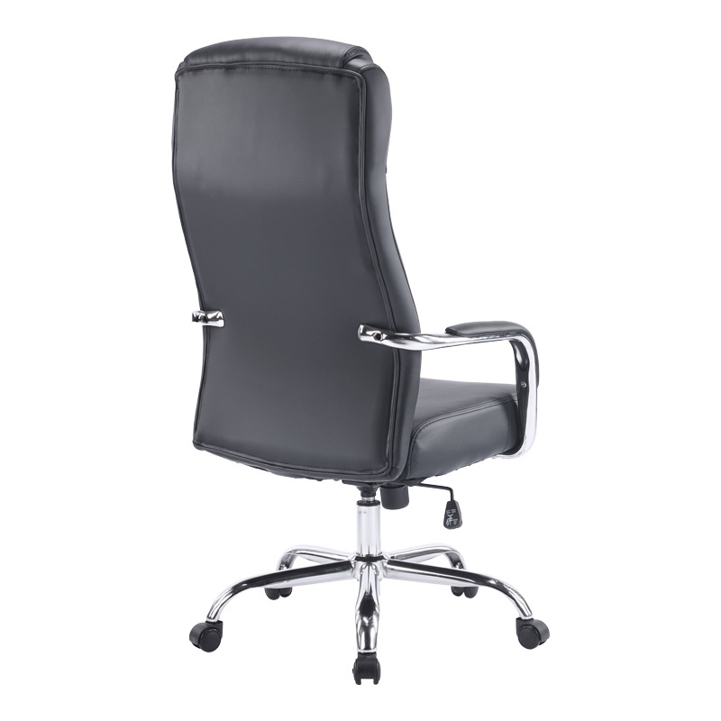Scaun de birou directorial Rianda Negru 70x6x116-124 cm - 1 | YEO