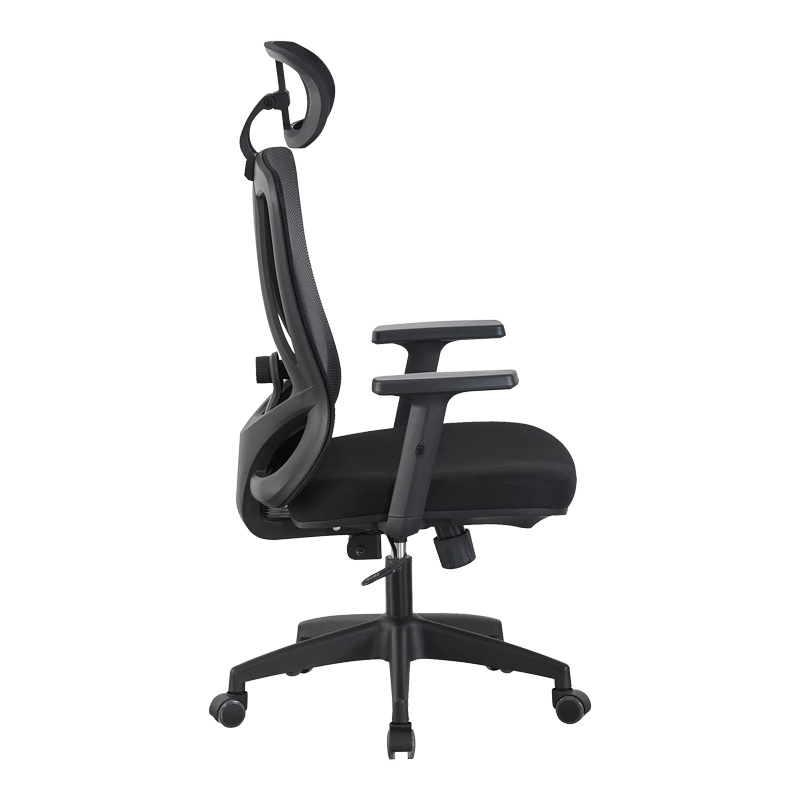 Scaun de birou, Magida, Pako, Negru 58.5x66x125 cm - 3