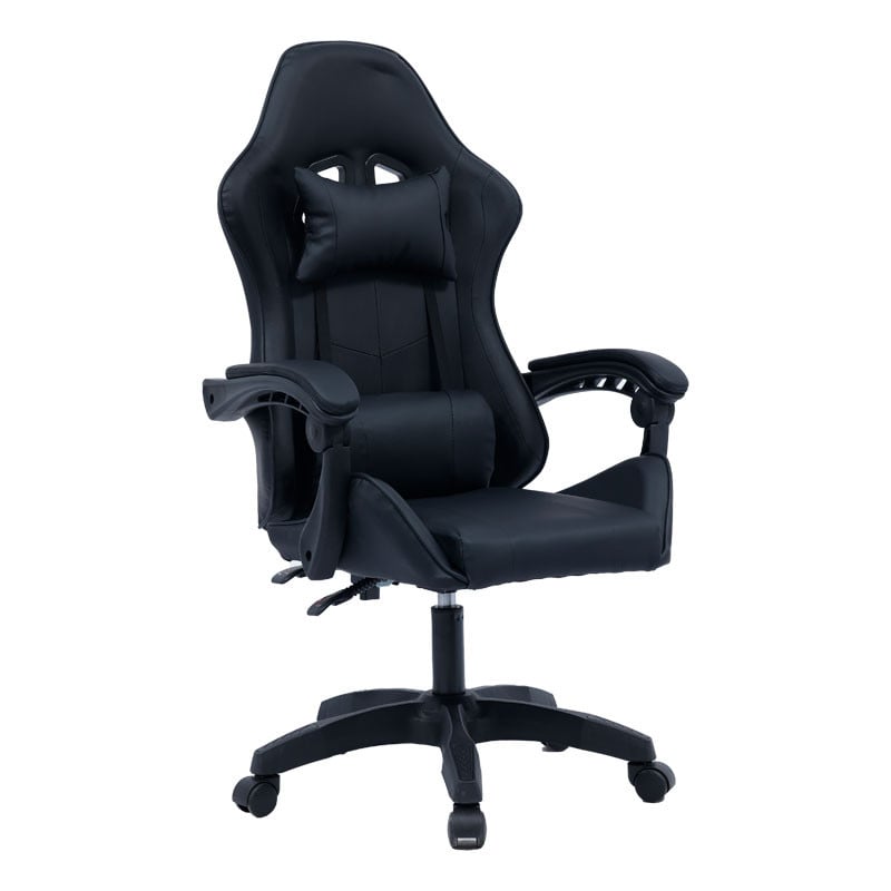 Scaun de gaming William piele ecologica negru