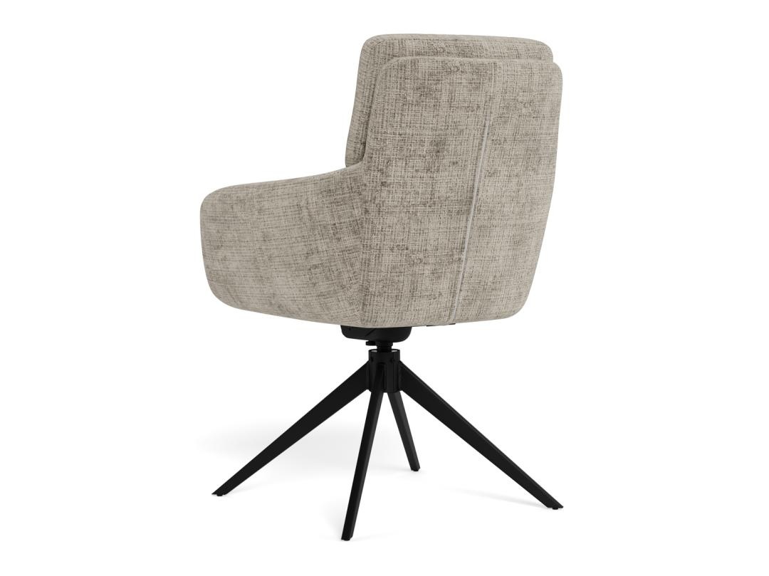 Scaun dining Roger, Gri, 90x62x67 cm - Imagine 9