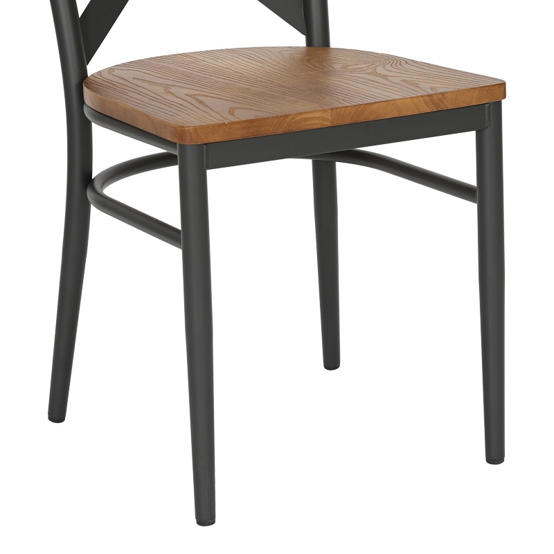 Scaun Ferona Gri inchis 52.5x44.5x84 cm