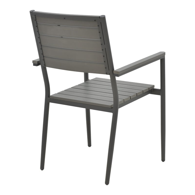 Set masa si scaune 5 buc de gradina Uplift-Kliton Pako World Antracit 80x80x74 cm - 2 | YEO