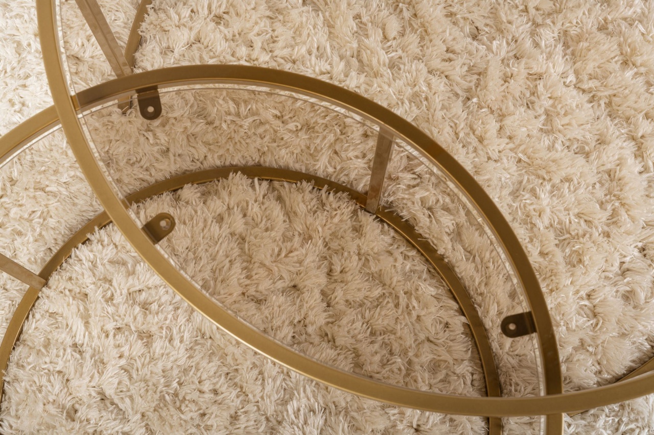 Set masute de cafea Aurum Auriu - 4 | YEO