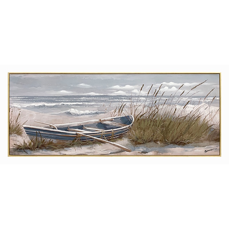 Tablou canvas Barcum, Pako World, cu rama, 150x3.5x60 cm