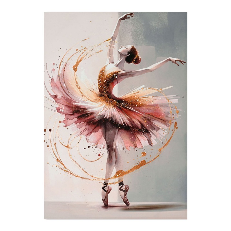 Tablou canvas Dancito I Inart, Pako World, 70x2.5x100 cm