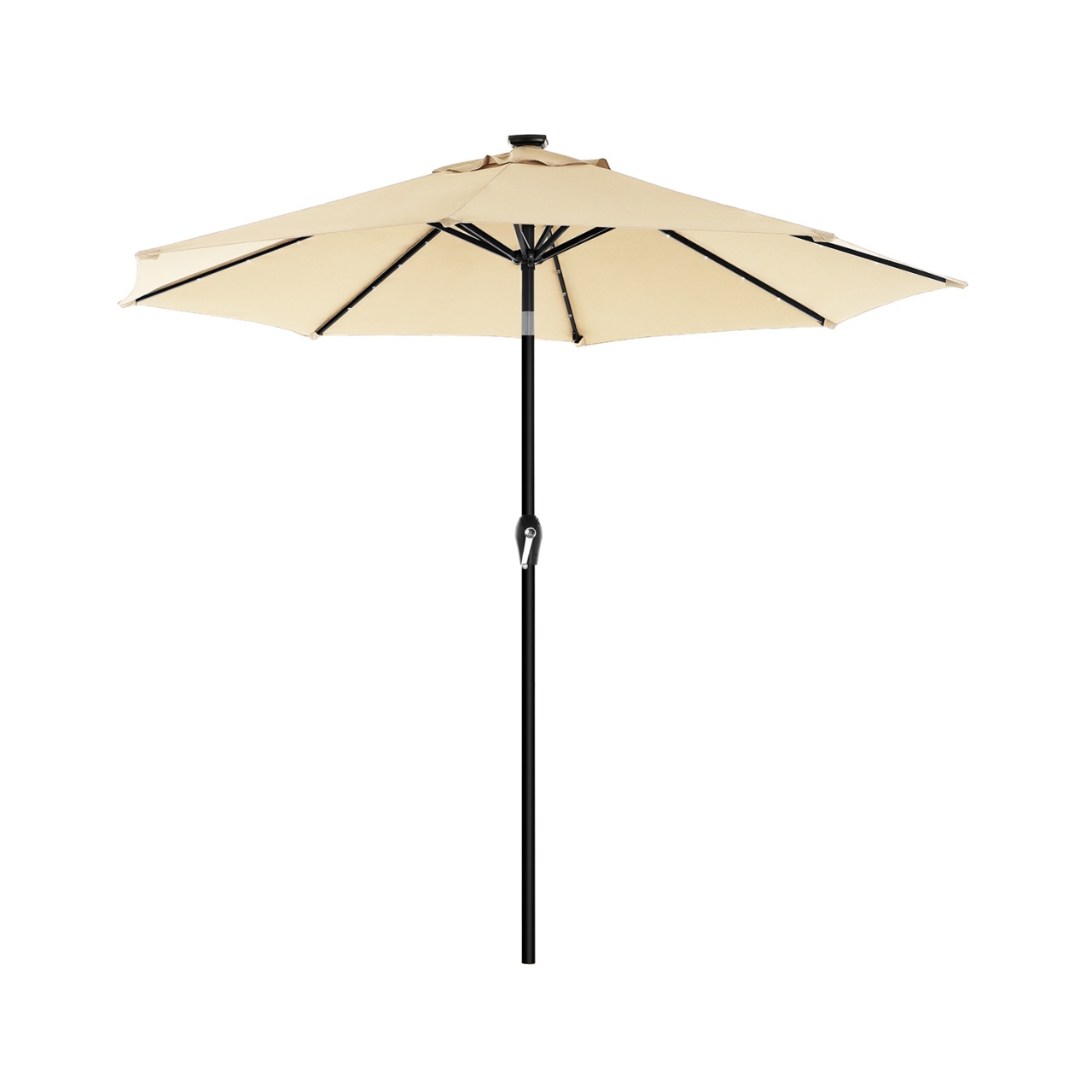 Umbrela de terasa Songmics Bej 300x300x240 cm