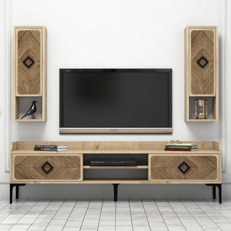 Ansamblu Comoda TV Samba Oak - 2 | YEO