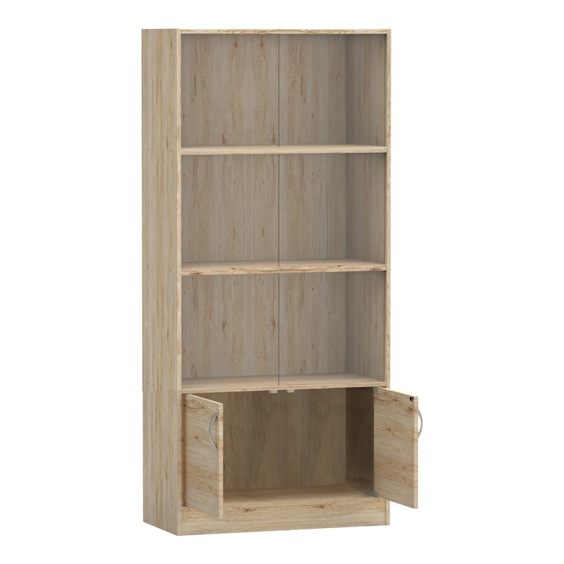 Biblioteca Burcy Pako World Stejar 80x40x177 cm - 1 | YEO