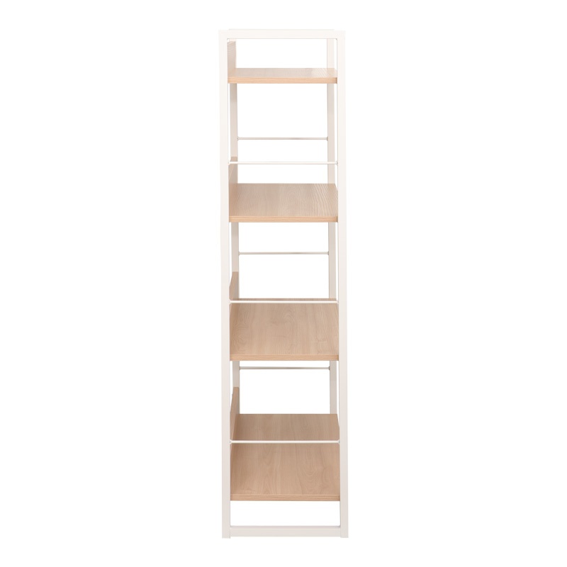 Biblioteca Dorfie Alb 70x30x124.5 cm - 3 | YEO