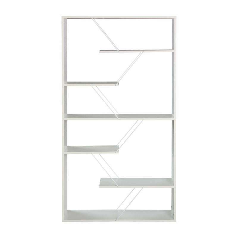 Biblioteca Tars alb 84x24x157cm - 1 | YEO