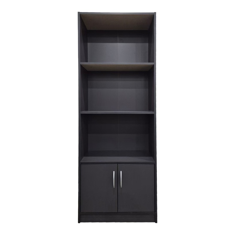 Biblioteca Tekaro Gri inchis 60x29x166 cm - 2 | YEO