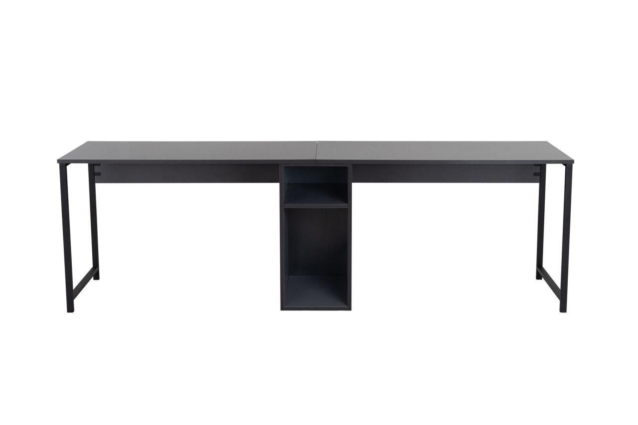 Birou Twin Study Desk Antracit - 3 | YEO