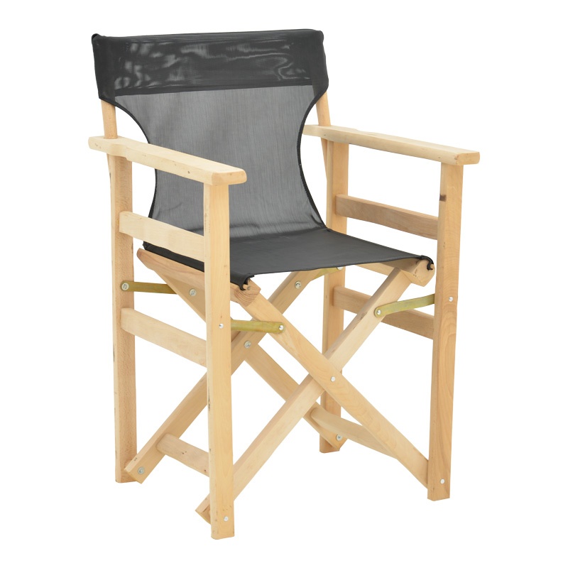 Cadru scaun regizor Kompa, Lemn de fag, Culoare lemn, 56.5x54x88 cm