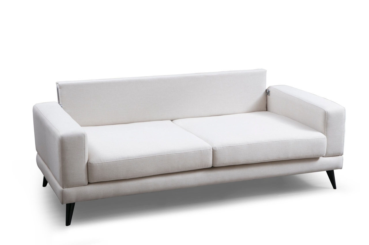 Canapea 3 locuri extensibila Nordic Bej - 2 | YEO