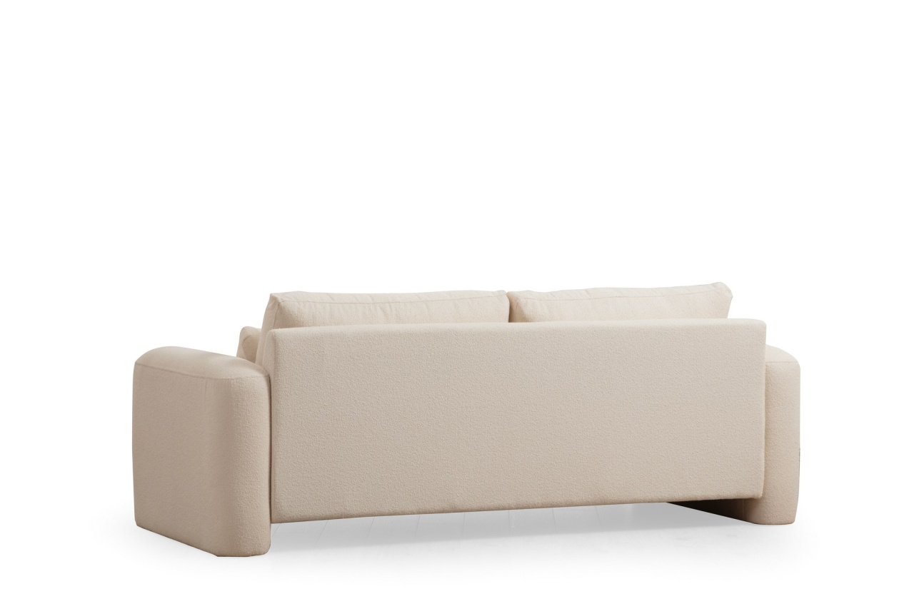 Canapea 3 locuri Lily Crem - 5 | YEO